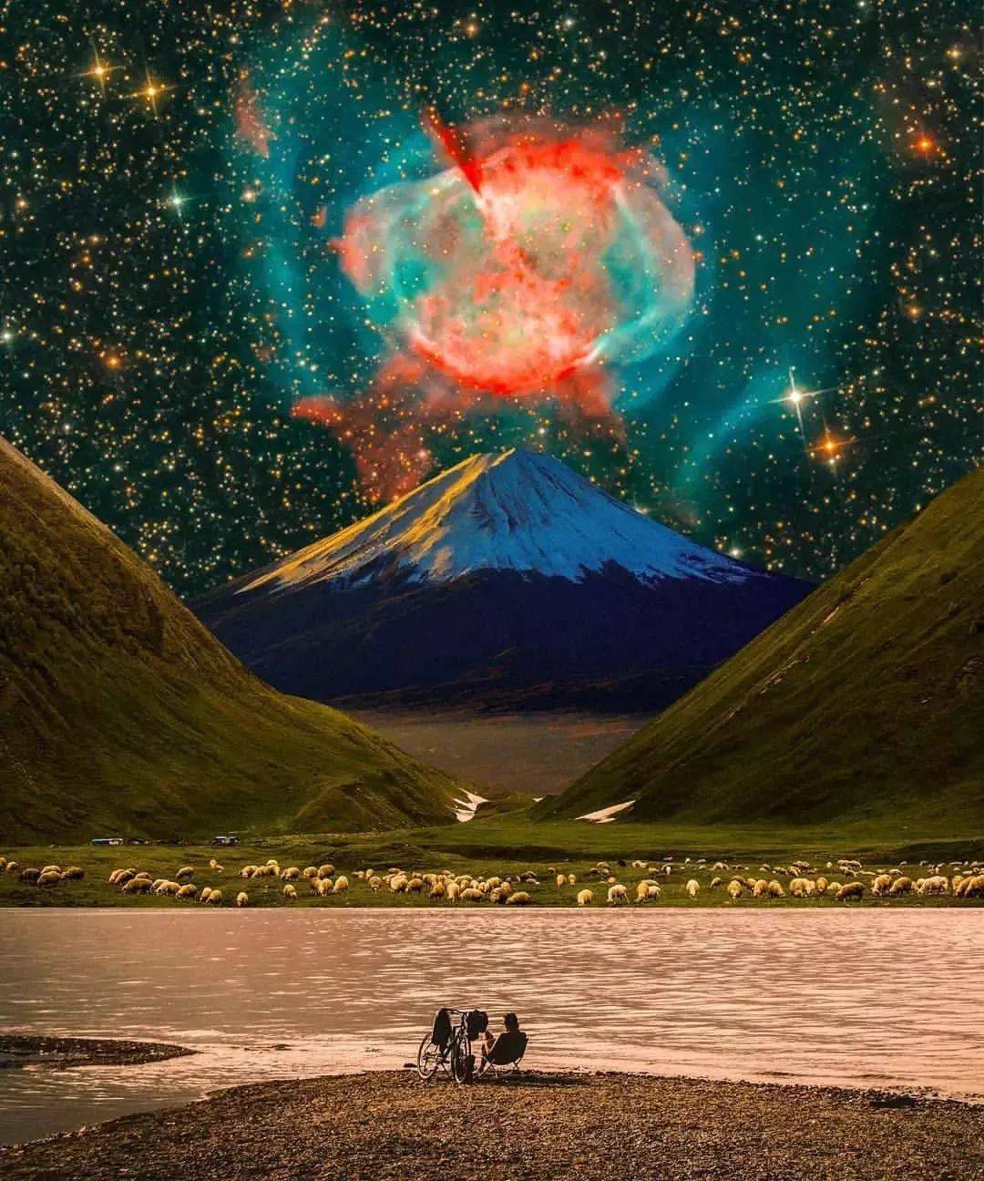 朋友圈背景图|一大波好看的超酷背景图正在靠近